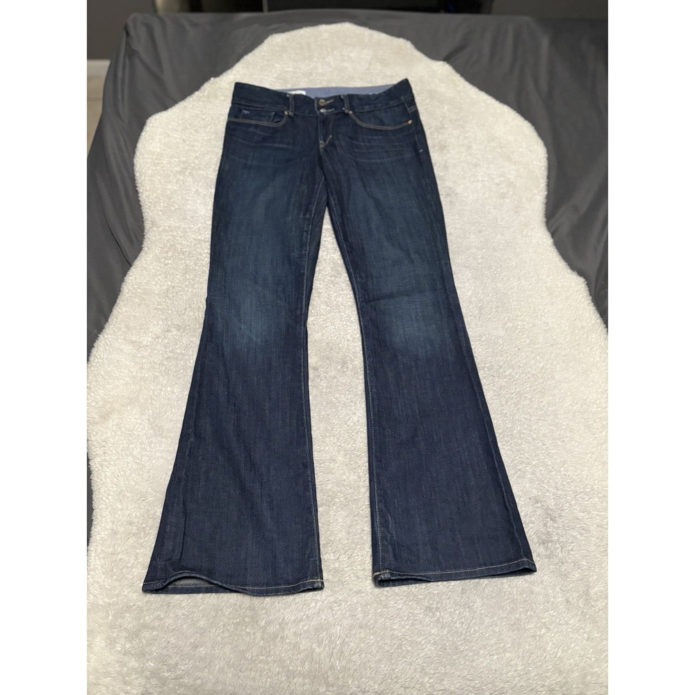 Gap 1969 Women's Blue Denim Perfect Bootcut Jeans Size 27 4R Pants Stretch